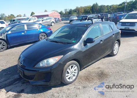 2013 Mazda 3 I from USA, damaged, VIN JM1BL1L79D1707600